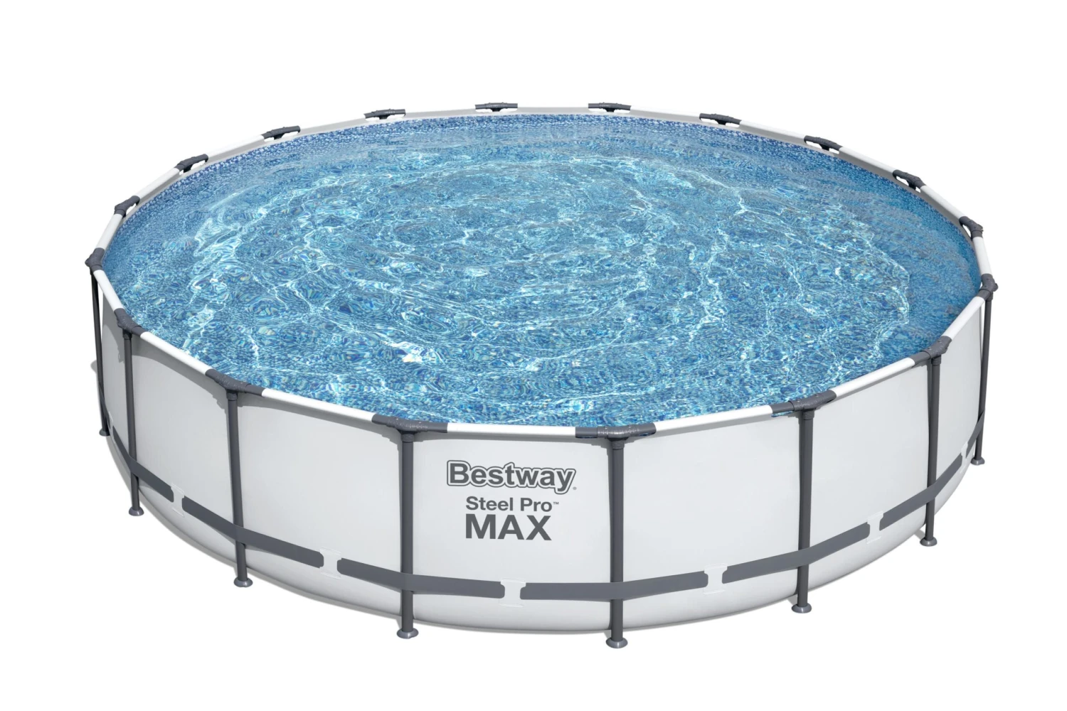 Bestway Steel Pro Max Polyvinyl Chloride (PVC) Pool (W) 5.49m X (L) 5.49m 1 Bestway Steel Pro Max Polyvinyl Chloride (PVC) Pool (W) 5.49m X (L) 5.49m