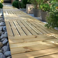 Blooma Benoue Brown Pine Deck Tile (L)1m (W)1000mm (T)40mm 5 Blooma Benoue Brown Pine Deck Tile (L)1m (W)1000mm (T)40mm -Garden And Outdoors blooma benoue brown pine deck tile l 1m w 1000mm t 40mm3663602948650 01i bq