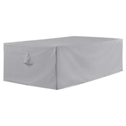 Blooma Small Grey Rectangular Table Cover 190cm(L) 60cm(H) 110cm(W)