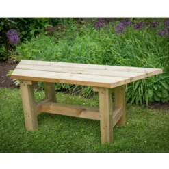 Forest Garden Furnished Hexagonal Gazebo, (W)3.3m (D)2.84m -Garden And Outdoors forest garden furnished hexagonal gazebo w 3 3m d 2 84m5013053172377 03i