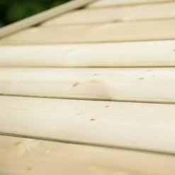 Forest Garden Furnished Hexagonal Gazebo, (W)3.3m (D)2.84m -Garden And Outdoors forest garden furnished hexagonal gazebo w 3 3m d 2 84m5013053172377 13i