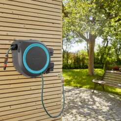 Gardena Rollup XL Wall-mounted Auto Hose Pipe Set (L)35m -Garden And Outdoors gardena rollup xl wall mounted auto hose pipe set l 35m4078500052061 03i bq