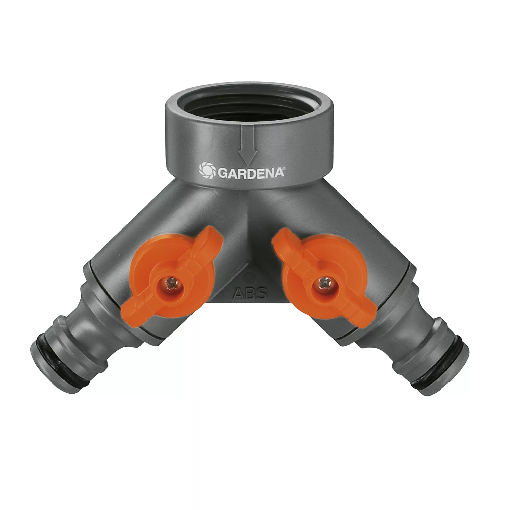 Gardena Round 2-way Hose Pipe Connector 13mm 2 Gardena Round 2-way Hose Pipe Connector 13mm - Image 2