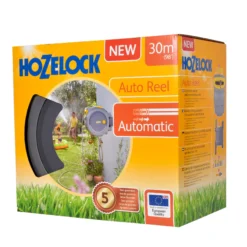 Hozelock Auto-reel Wall-mounted Hose Reel & Hose (L)30m -Garden And Outdoors hozelock auto reel wall mounted hose reel hose l 30m5010646059565 08c bq