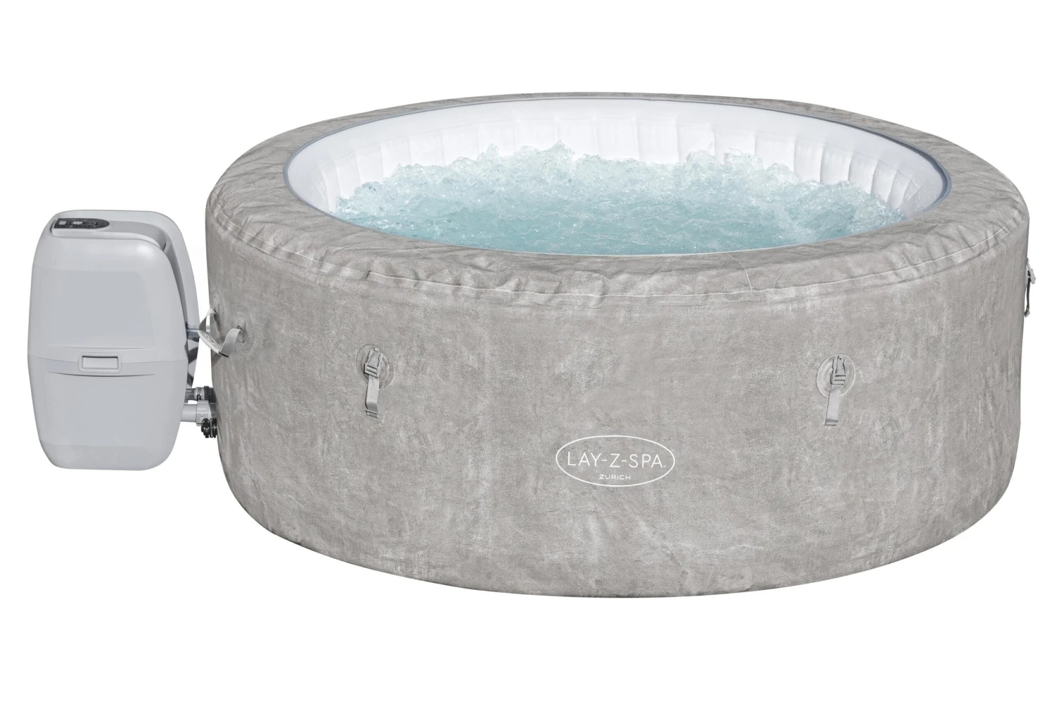 Lay-Z-Spa Zurich 4 Person Inflatable Hot Tub 1 Lay-Z-Spa Zurich 4 Person Inflatable Hot Tub