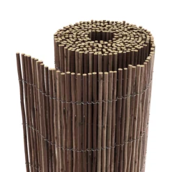 Garden And Outdoors -Garden And Outdoors natural wicker garden screen h 1 5m w 3m5059340672496 01c