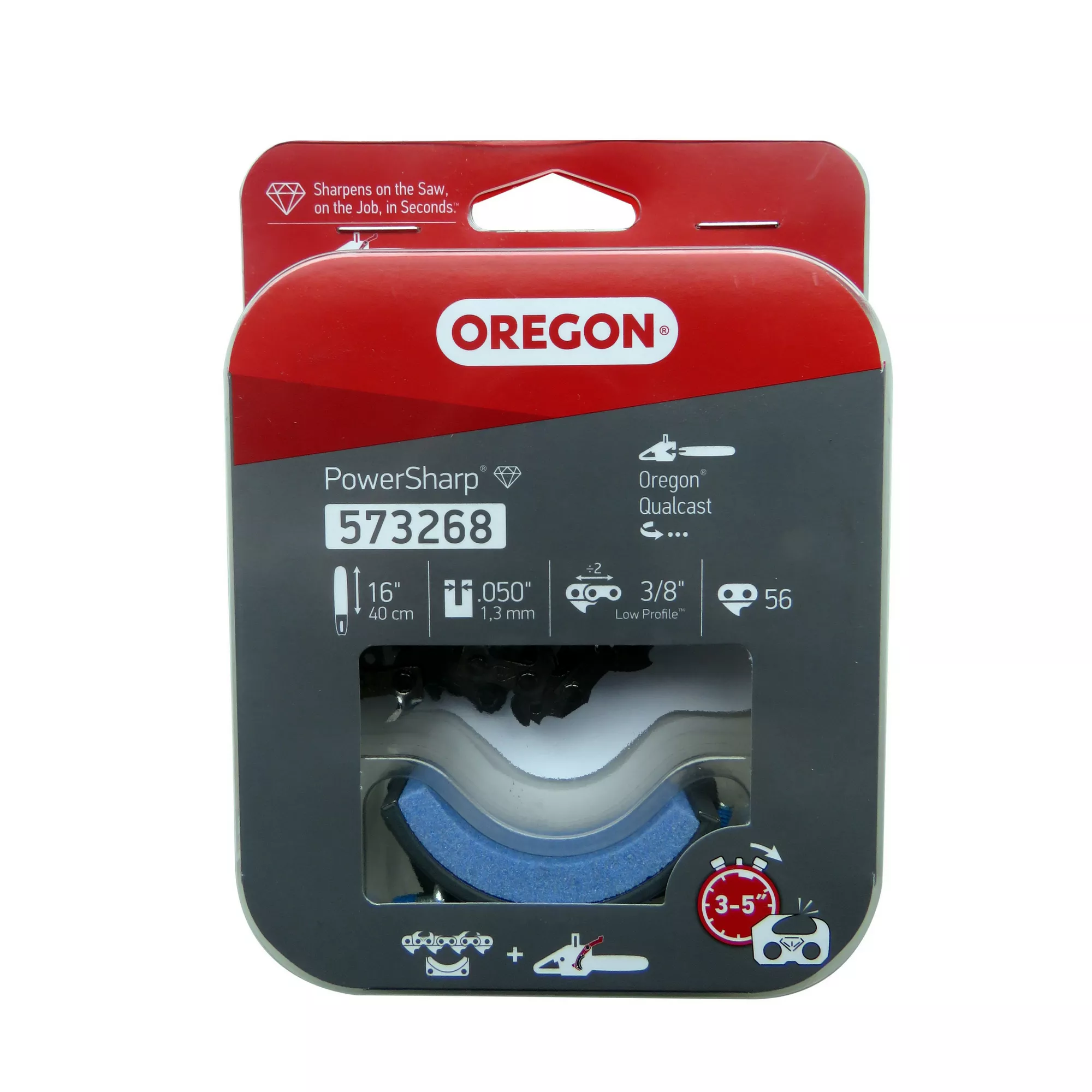 Oregon 573268 ⅜" Chainsaw Chain 2 Oregon 573268 ⅜" Chainsaw Chain - Image 2