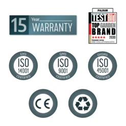 Palram - Canopia Stockholm Grey Non-retractable Awning, (L)5.88m (H)3.24m (W)3.41m 20 Palram - Canopia Stockholm Grey Non-retractable Awning, (L)5.88m (H)3.24m (W)3.41m -Garden And Outdoors palram canopia stockholm grey non retractable awning l 5 88m h 3 24m w 3 41m7290108602524 02t bq
