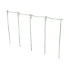 Panacea Steel Curved Plant Support Frame (L)60cm (Dia)25cm, Set Of 4